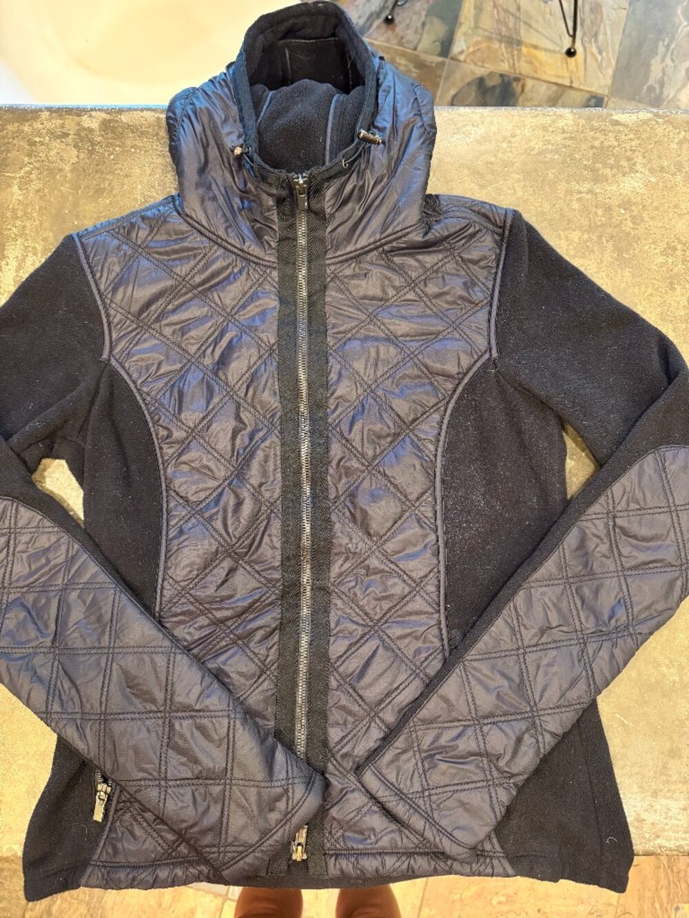 Athleta Hoodie Jacket, Size: M